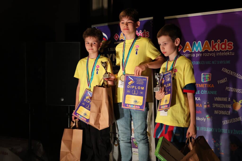 víťazi AMAkids olympiáda Trenčín 2026